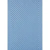 Kracht theedoek kleine ruit 70 x 50 cm katoen blauw