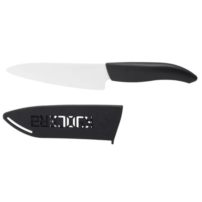 Kyocera koksmes Anniversary 30 years Limited Edition 14 cm keramisch wit
