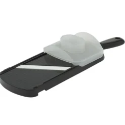 Kyocera tweezijdig snijdende schaaf 28 cm kunststof zwart keramisch mes