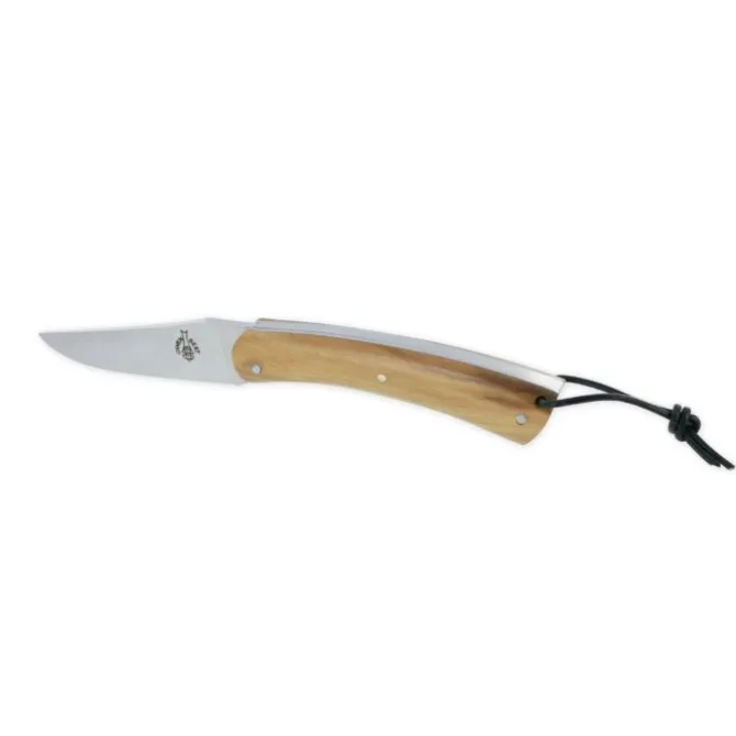 Laguiole en Aubrac Camembert mes 8 cm olijfhout