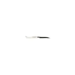 Laguiole en Aubrac kaasmes 10 cm buffelhoorn zwart