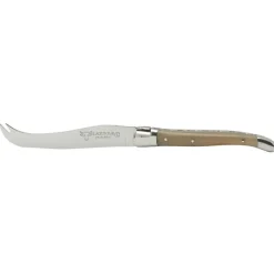 Laguiole en Aubrac kaasmes 10 cm hoorn beige