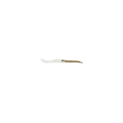 Laguiole en Aubrac kaasmes 10 cm eikenhout bruin