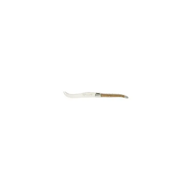 Laguiole en Aubrac kaasmes 10 cm eikenhout bruin