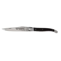 Laguiole en Aubrac klapmes 12 cm ebbenhout