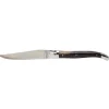 Laguiole en Aubrac klap-steakmes 12 cm Pointe de Corne