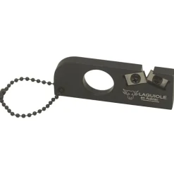 Laguiole en Aubrac messenslijper miniatuurformaat zwart