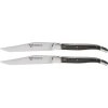 Laguiole en Aubrac Shepherd's Cross klap-steakmes 12 cm palissanderhout