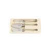 Laguiole Style de Vie Premium Line kaasmessenset parelmoer 3-delig