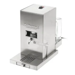 La Piccola Piccola espressomachine 1 liter rvs mat