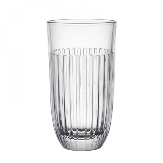 La Rochère Quessant longdrinkglas met ribbel 450 ml glas