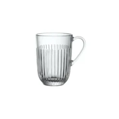 La Rochère Quessant theeglas met oor en ribbel 400 ml glas