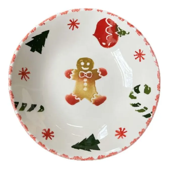 La Table Gingerbread Coupe pastabord ø 22 cm aardewerk