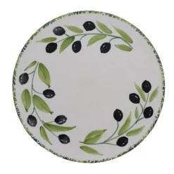 La Table Olijven pizzabord ø 32 cm aardewerk