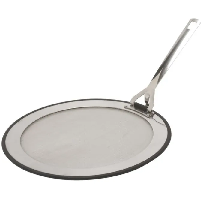 Le Creuset antispatdeksel 26 tot 30 cm rvs