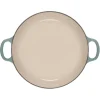 Le Creuset Bloesem Signature Campagnard braadpan ø 26 cm gietijzer Sea Salt