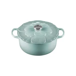 Le Creuset Bloesem Signature braadpan ø 26 cm gietijzer Sea