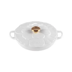 Le Creuset Bloesem Signature Campagnard braadpan ø 26 cm gietijzer Wit