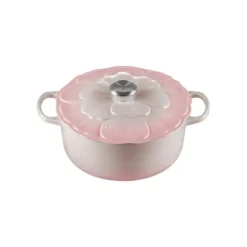Le Creuset Bloesem Signature braadpan ø 26 cm gietijzer Shel