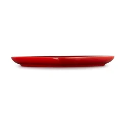 Le Creuset bord hart ø 23 cm aardewerk kersrood
