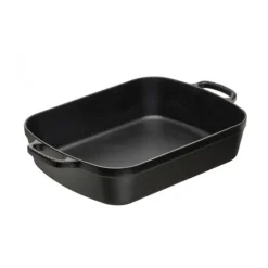 Le Creuset braadslede 6,6 liter 37 cm gietijzer mat zwart