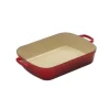 Le Creuset braadslede 6,6 liter 37 cm gietijzer kersrood