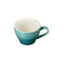 Le Creuset cappuccino mok 400 ml aardewerk Bleu Riviera