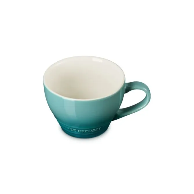Le Creuset cappuccino mok 400 ml aardewerk Bleu Riviera