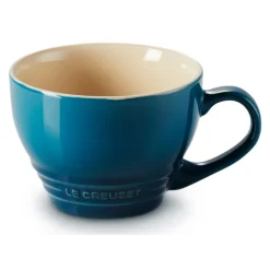 Le Creuset cappuccino mok 400 ml aardewerk deep teal