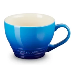 Le Creuset cappuccino mok 400 ml aardewerk azure