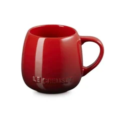 Le Creuset Coupe Collection mok 320 ml aardewerk kersrood