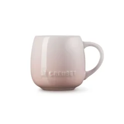Le Creuset Coupe Collection mok 320 ml aardewerk shell pink