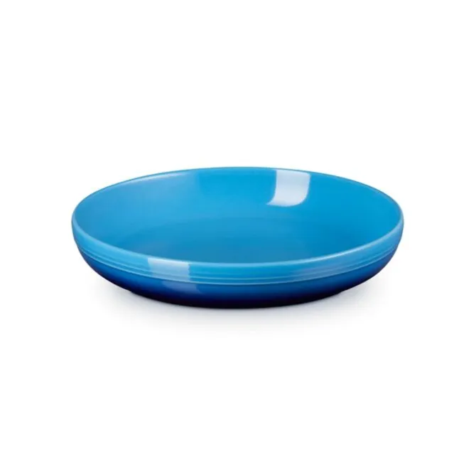 Le Creuset Coupe diep bord ø 22 cm aardewerk Azure