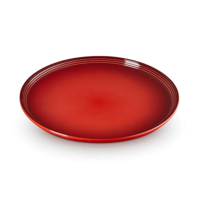 Le Creuset Coupe dinerbord ø 27 cm aardewerk Kersrood
