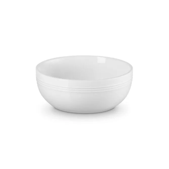 Le Creuset Coupe kom ø 16 cm aardewerk Wit
