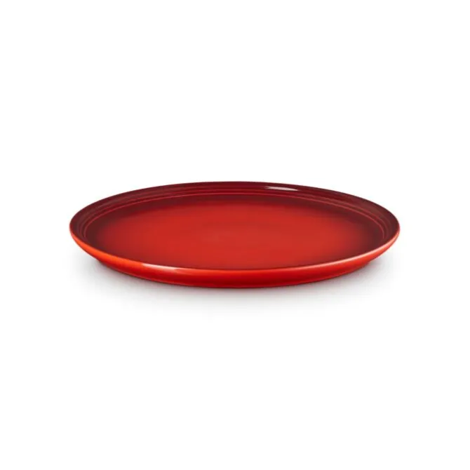 Le Creuset Coupe ontbijtbord ø 22 cm aardewerk Kersrood