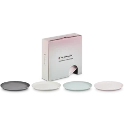 Le Creuset Coupe ontbijtbord ø 22 cm aardewerk 4-delig