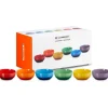 Le Creuset Coupe ontbijtkom ø 16 cm aardewerk regenboog 6-delig