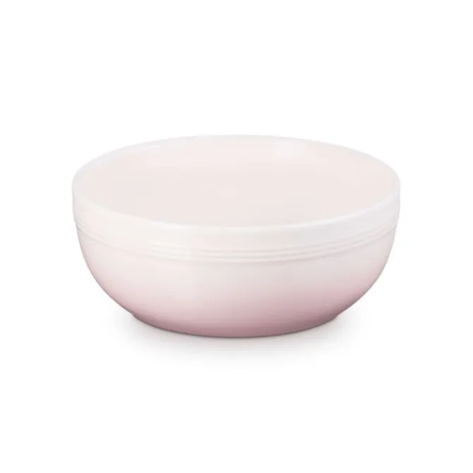 Le Creuset Coupe serveerschaal ø 20 cm aardewerk Shell Pink