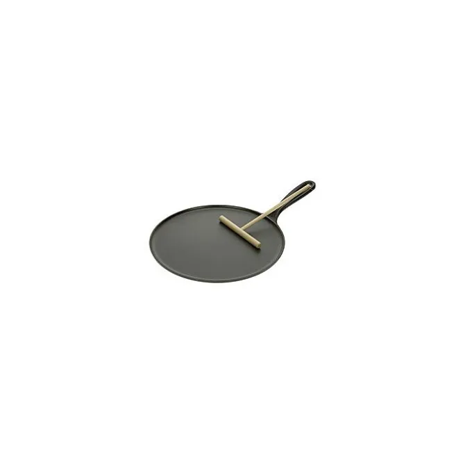 Le Creuset crêpepan ø 27 cm geëmailleerd gietijzer zwart