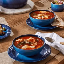Le Creuset dessertbord ø 22 cm aardewerk Azure
