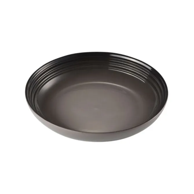 Le Creuset diep bord ø 22 cm aardewerk Flint