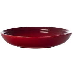 Le Creuset diep bord ø 22 cm aardewerk kersrood