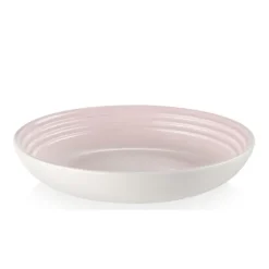 Le Creuset diep bord ø 22 cm aardewerk Shell Pink