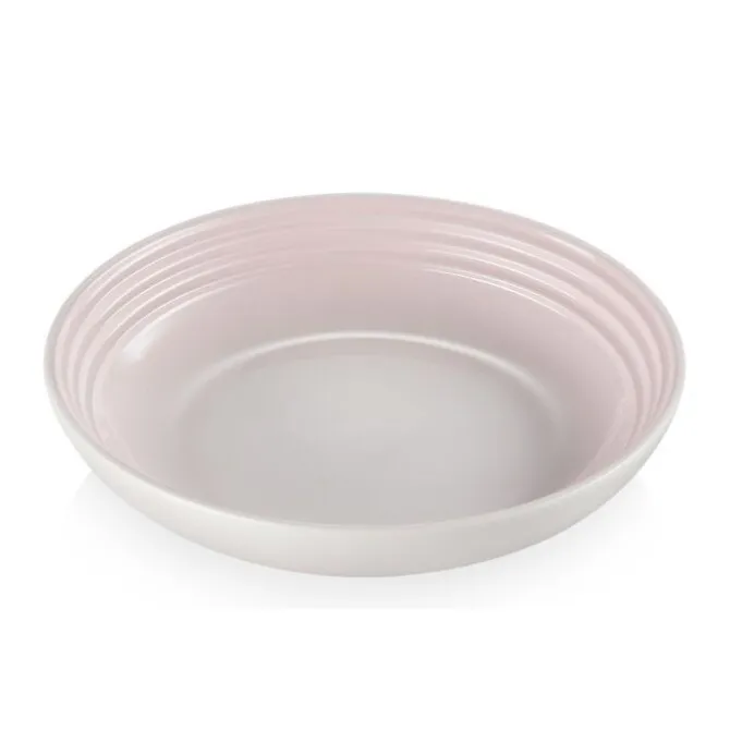 Le Creuset diep bord ø 22 cm aardewerk Shell Pink