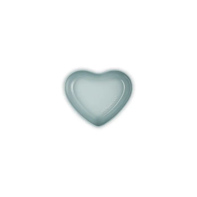Le Creuset diep bord hart 650 ml aardewerk Sea Salt