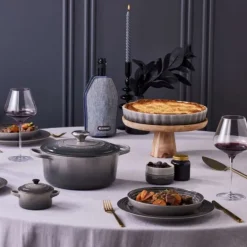 Le Creuset dinerbord ø 27 cm aardewerk Flint