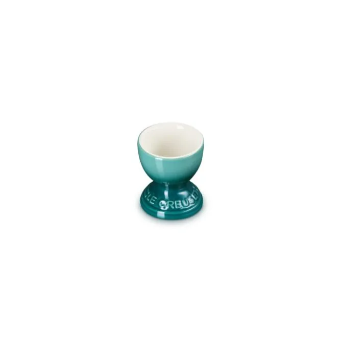 Le Creuset eierdop 5,8 cm aardewerk Bleu Riviera