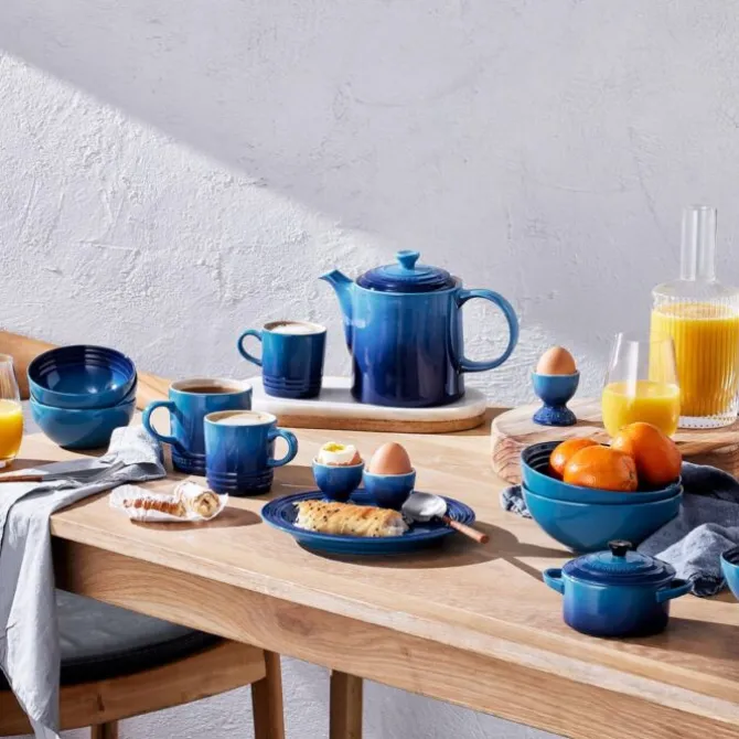 Le Creuset eierdop 5,8 cm aardewerk Azure