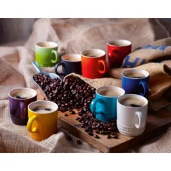 Le Creuset espressomok 100 ml aardewerk vulcanique